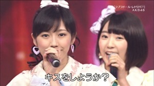 AKB48, HKT48 & AKB48G - Labrador Retriever, Melon Juice, Koisuru Fortune Cookie (TV Tokyo Ongakusai 140626).ts - 00027