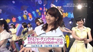 AKB48, HKT48 & AKB48G - Labrador Retriever, Melon Juice, Koisuru Fortune Cookie (TV Tokyo Ongakusai 140626).ts - 00059