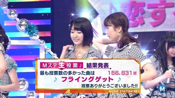 AKB48 - Labrador Retriever   Flying Get (Music Station 2014.06.27).ts - 00058