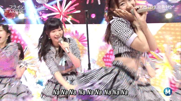 AKB48 - Labrador Retriever   Flying Get (Music Station 2014.06.27).ts - 00123