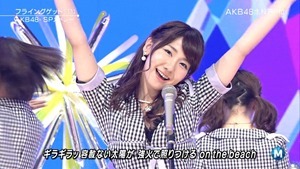 AKB48 - Labrador Retriever   Flying Get (Music Station 2014.06.27).ts - 00146