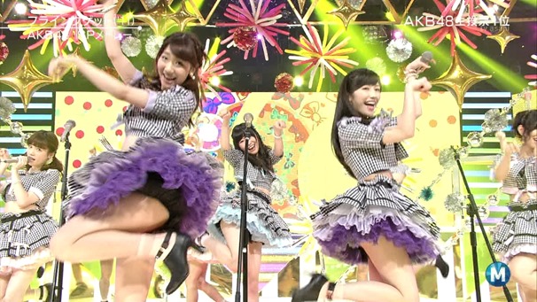 AKB48 - Labrador Retriever   Flying Get (Music Station 2014.06.27).ts - 00163