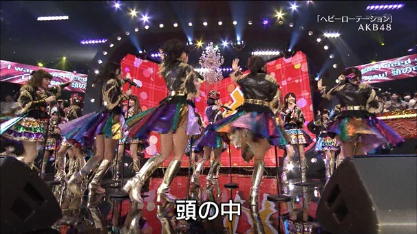AKB48, SKE48, NMB48 & Nogizaka46 - Heavy Rotation, Everyday Katyusha, Flying Get, Mirai to wa, Ibiza Girl, Natsu no Free & Easy (TV Tokyo Ongakusai 140626).ts - 00009