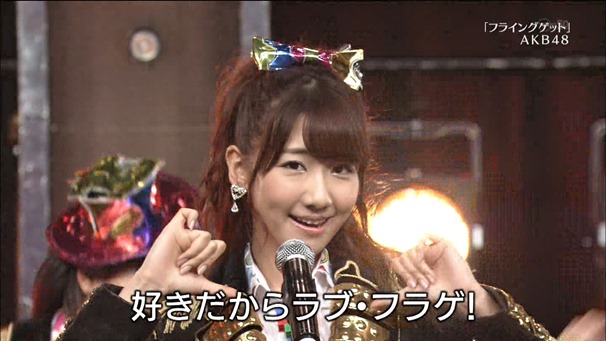 AKB48, SKE48, NMB48 & Nogizaka46 - Heavy Rotation, Everyday Katyusha, Flying Get, Mirai to wa, Ibiza Girl, Natsu no Free & Easy (TV Tokyo Ongakusai 140626).ts - 00056