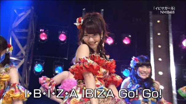 AKB48, SKE48, NMB48 & Nogizaka46 - Heavy Rotation, Everyday Katyusha, Flying Get, Mirai to wa, Ibiza Girl, Natsu no Free & Easy (TV Tokyo Ongakusai 140626).ts - 00067