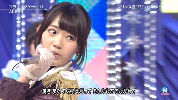 AKB48 - RIVER   Flying Get   Kokoro no Placard   Talk (Music Station SP 140926).ts - 00107