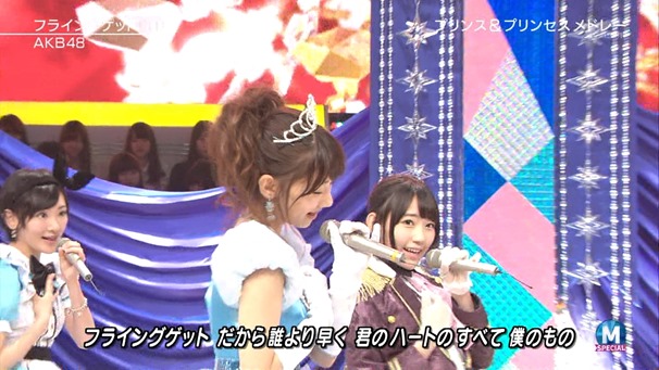 AKB48 - RIVER   Flying Get   Kokoro no Placard   Talk (Music Station SP 140926).ts - 00158