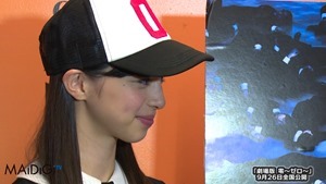 中条あやみ「貞子先輩を参考に呪いの力を&hellip;」森川葵も登場｢劇場版 零～ゼロ～｣呪いの魔球始球式で会見 - YouTube.mp4 - 00008