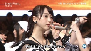 AKB48 - Green Flash (Music Station 2015.02.27).ts - 00016