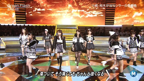 AKB48 - Green Flash (Music Station 2015.02.27).ts - 00023