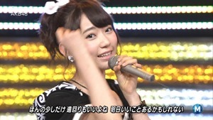 AKB48 - Green Flash (Music Station 2015.02.27).ts - 00031