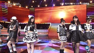AKB48 - Green Flash (Music Station 2015.02.27).ts - 00042