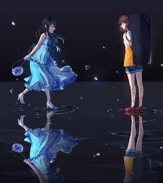 yande.re 320958 dress heels hibike!_euphonium kousaka_reina oumae_kumiko tsubasa199