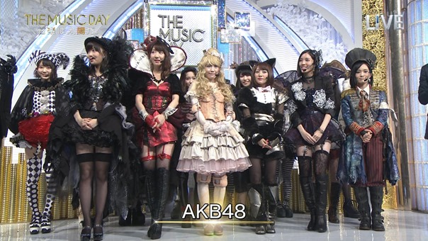 AKB48 - THE MUSIC DAY Part3 (Halloween・Night).ts - 00008